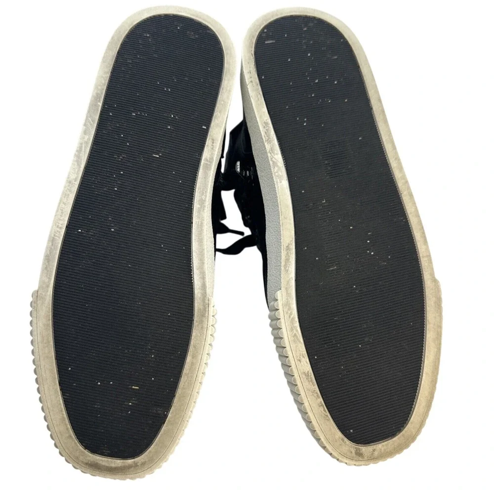 Karl Lagerfeld Paris Jeren Embellished Leather High-Top Sneakers Size 9‎ - Picture 7 of 13